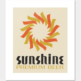 Sunshine Premium Beer Retro Defunct Breweriana Posters and Art